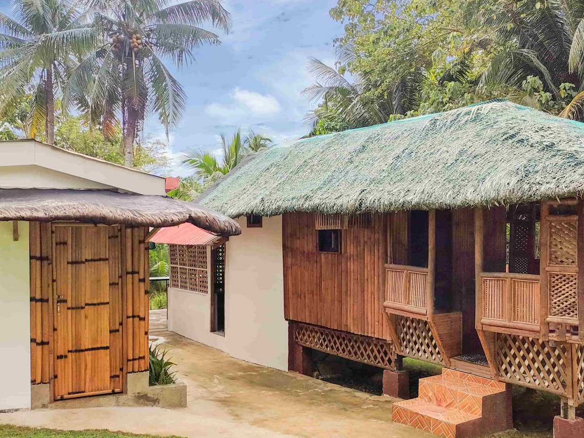 Rose Apartments garden and exterior — Anda, Bohol
